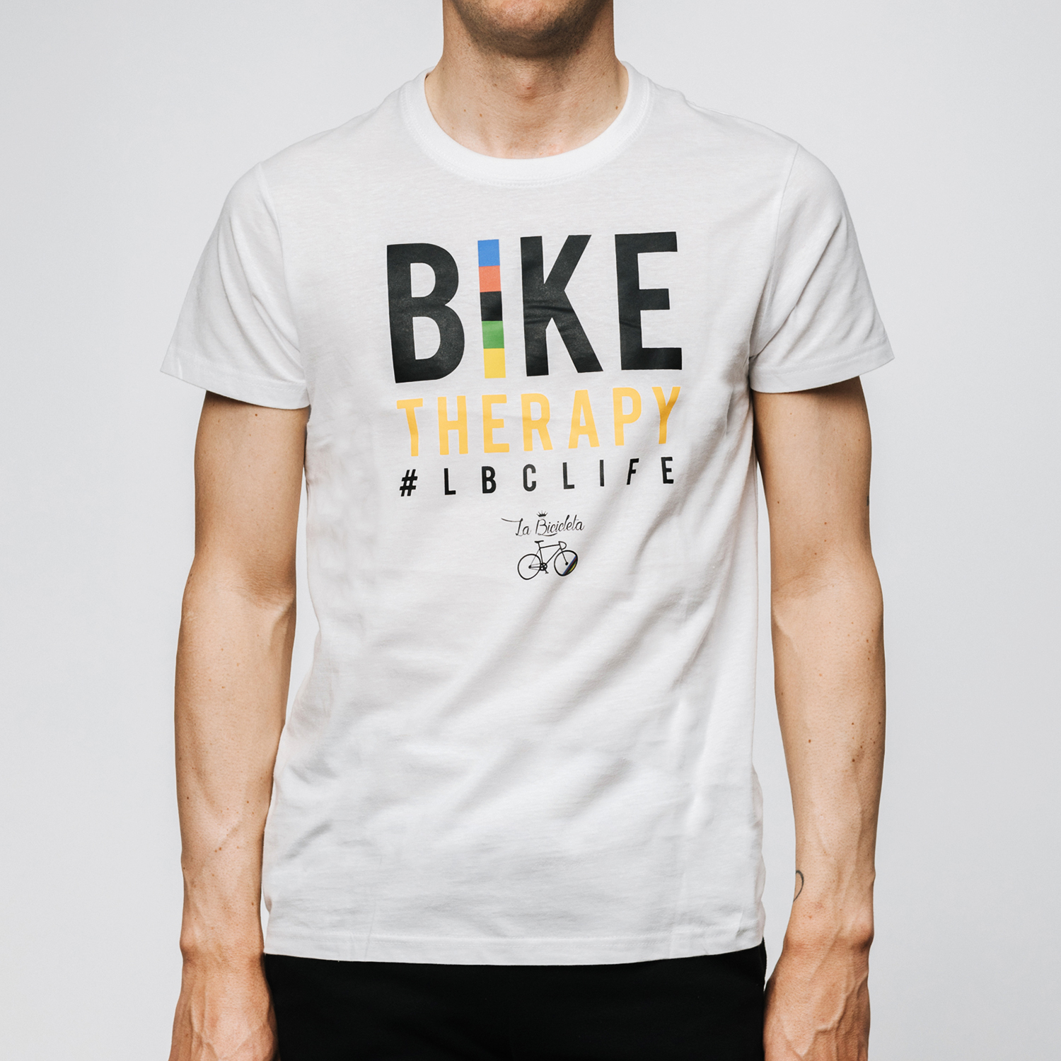 Camiseta Bike Therapy Blanca
