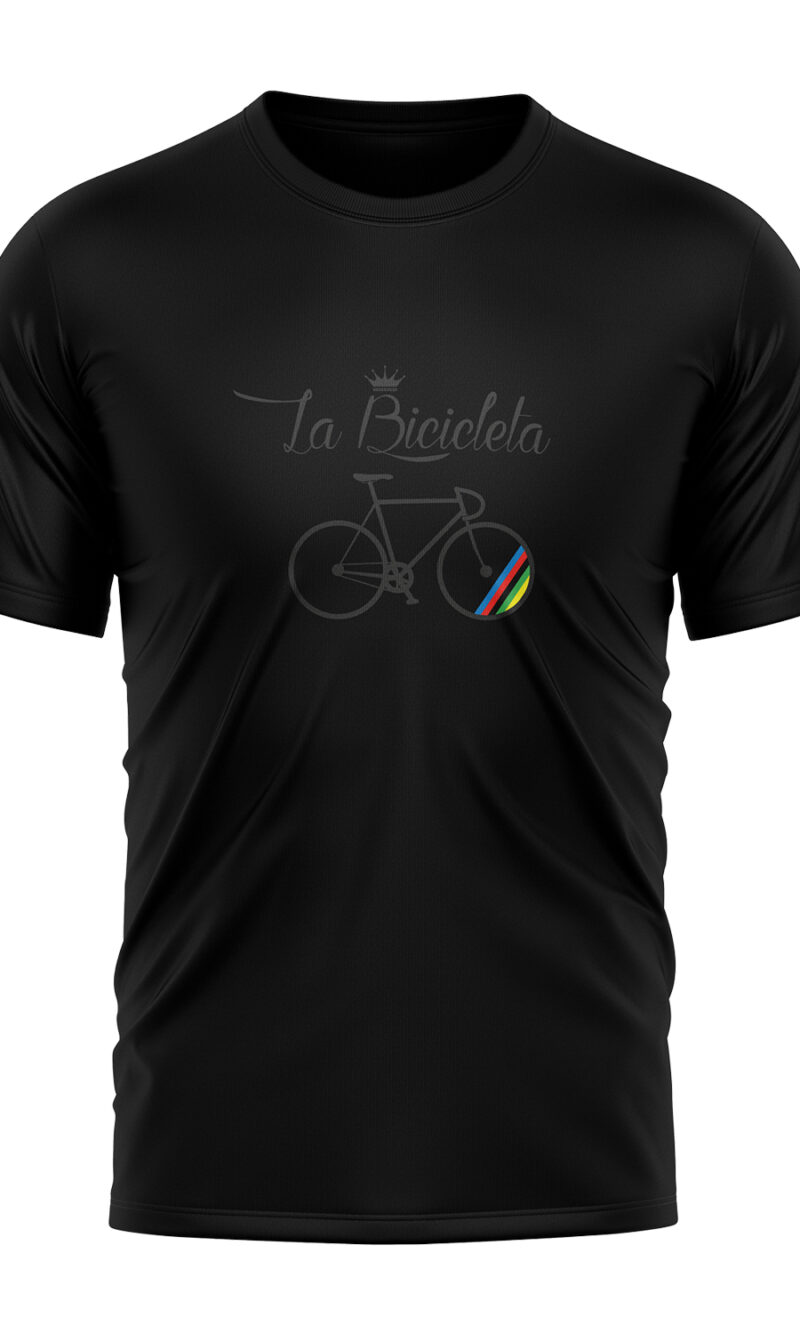 Camiseta la bicicleta black