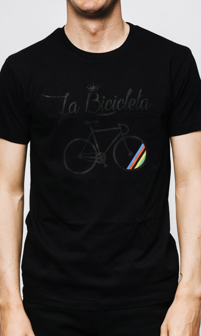 Camiseta la bicicleta black