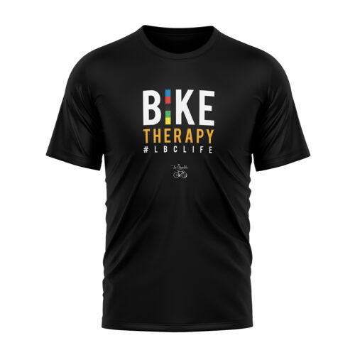 Camiseta Bike therapy negra