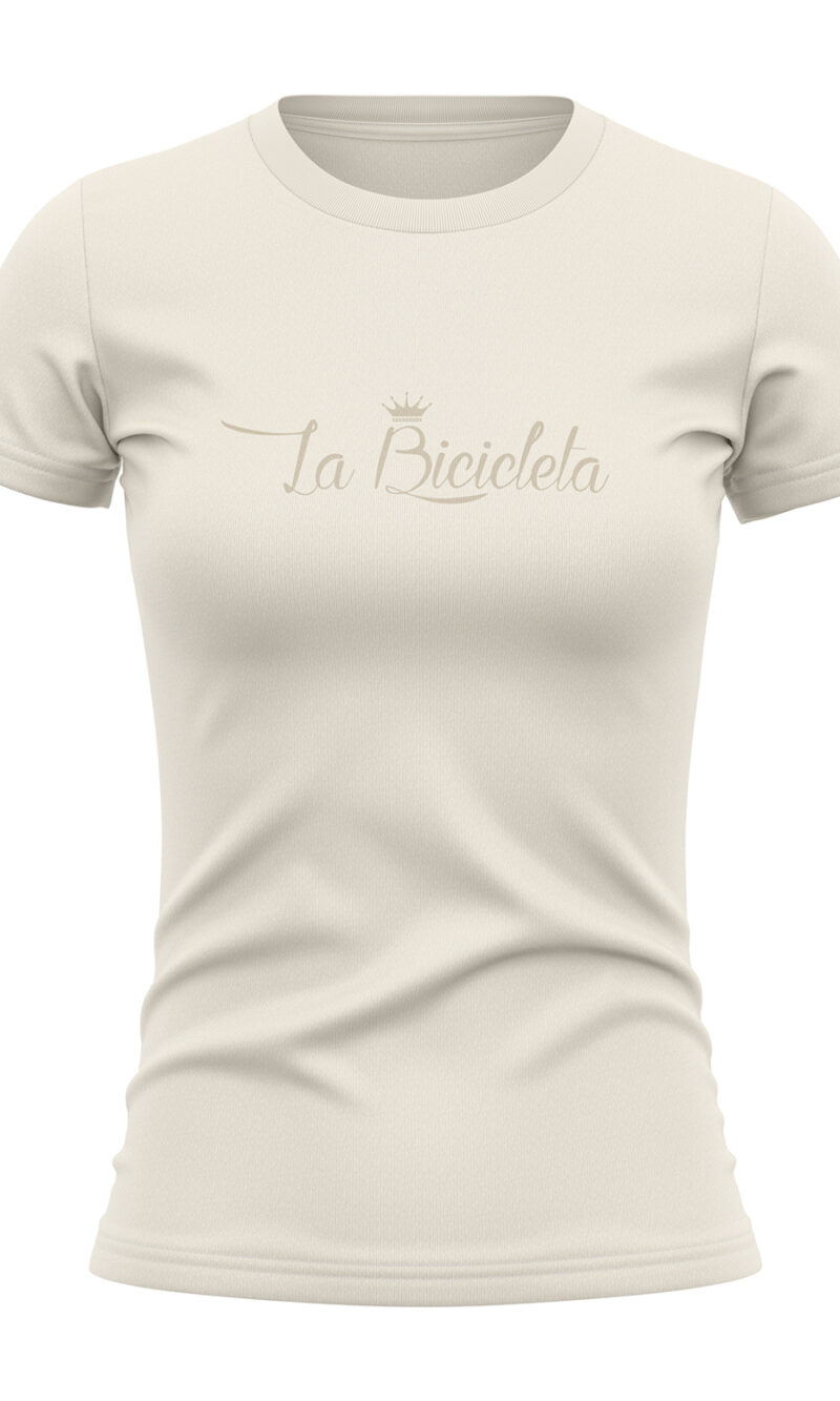 Camiseta blanca La bicleta
