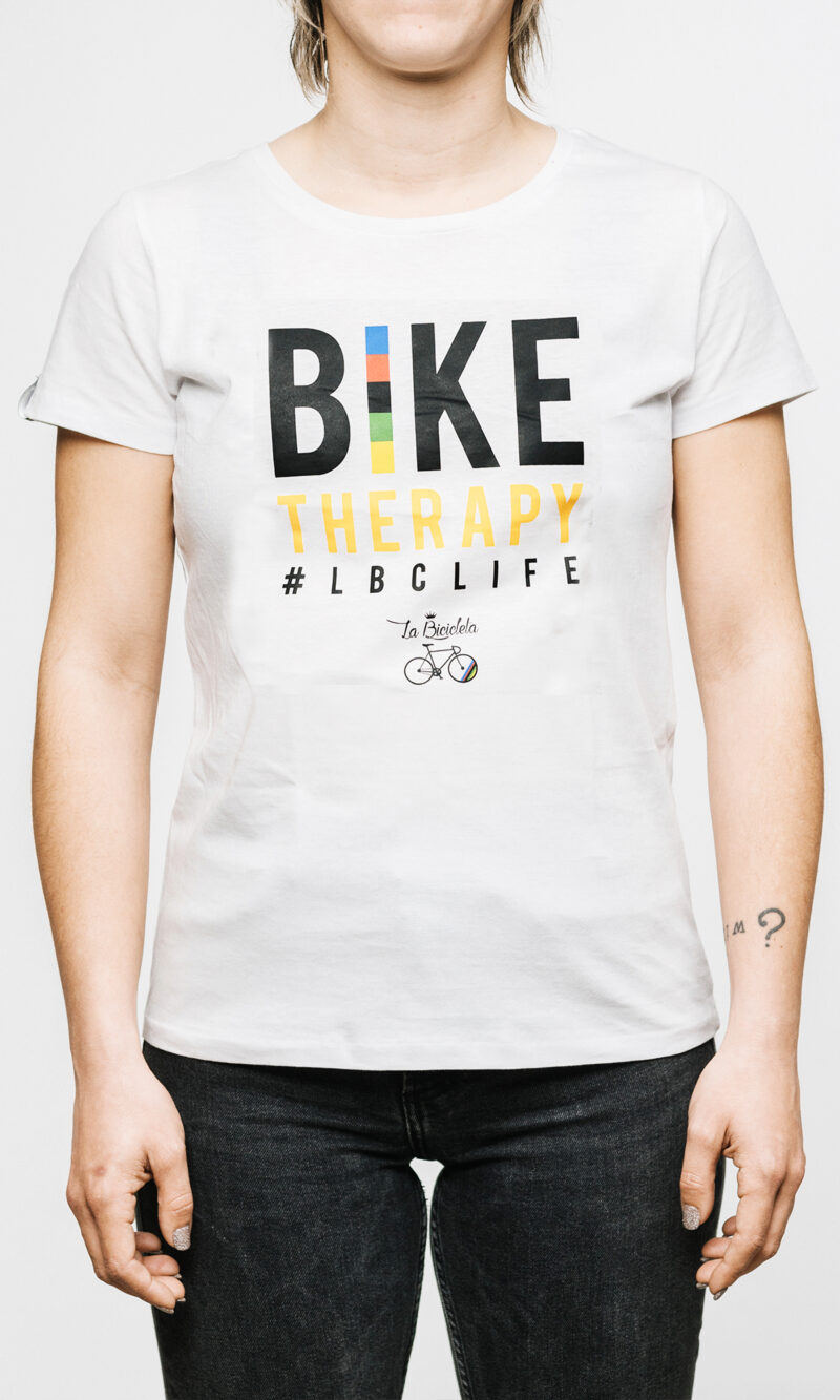 Camiseta Bike therapy chica